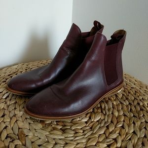 Everlane Oxblood booties 8.5